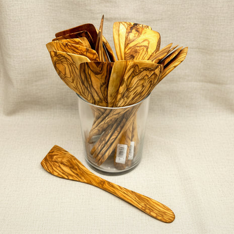 spatule bois d'olivier artisanale