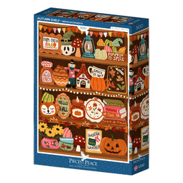 Puzzle 500 Pièces • Étagère d'Automne