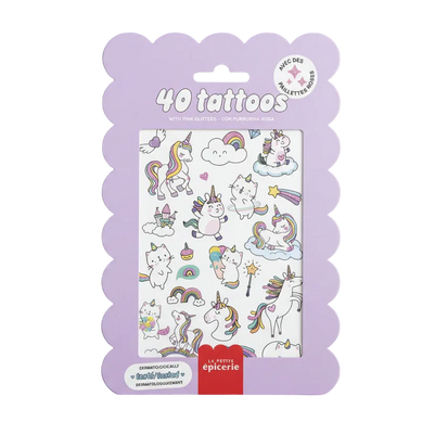 Tatouages enfants - Licornes