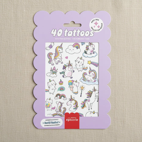Tatouages enfants - Licornes