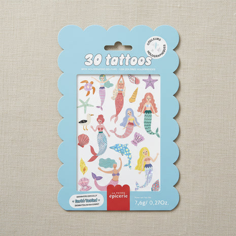Tatouages enfants - Mer & Sirènes