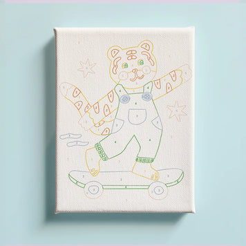 Peinture Numéro enfant - Titi Skate